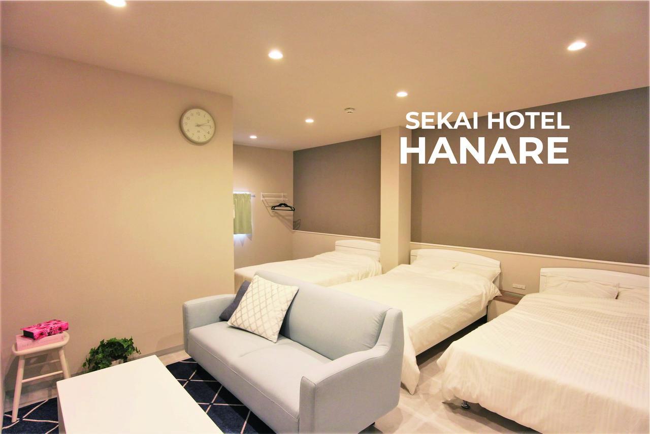 Sekai Hotel Tsuki Ōsaka Exterior foto